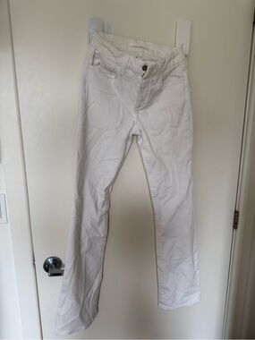 Joe's Jeans White Boot Cut Jeans